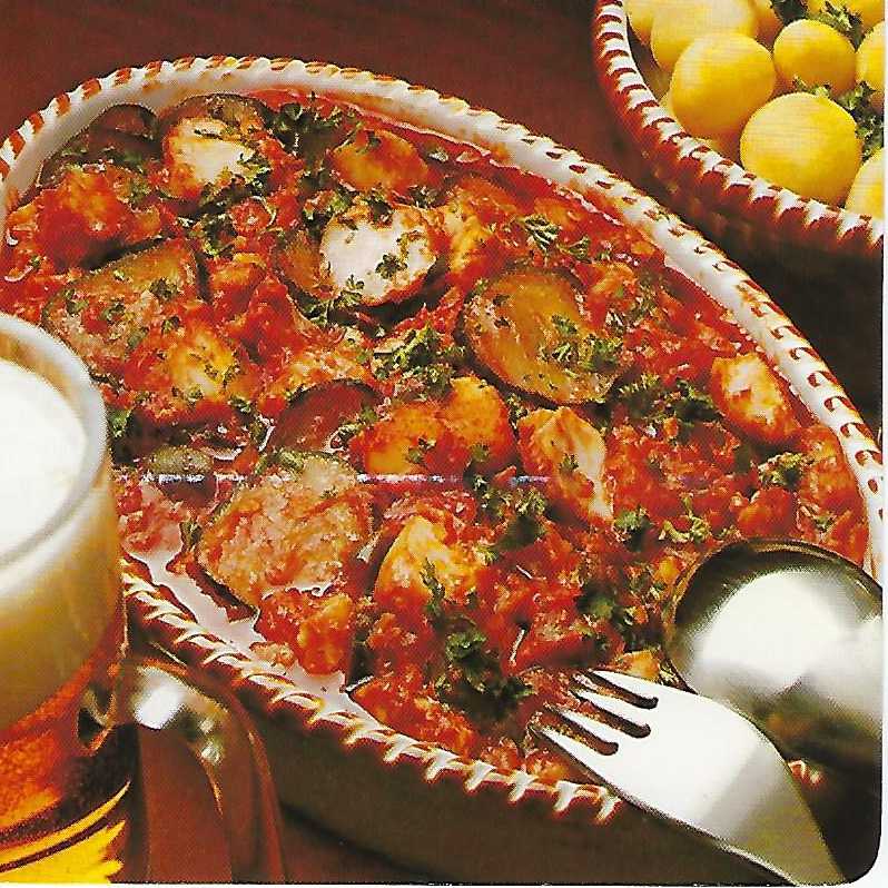 Jugoslawische Fischpfanne